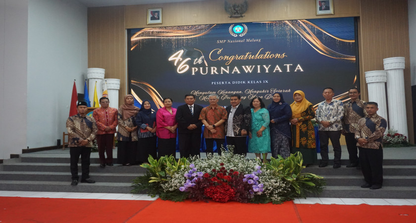 Purnawiyata ke-46 SMP Nasional Malang: Mengukir Kenangan, Menyongsong Masa Depan